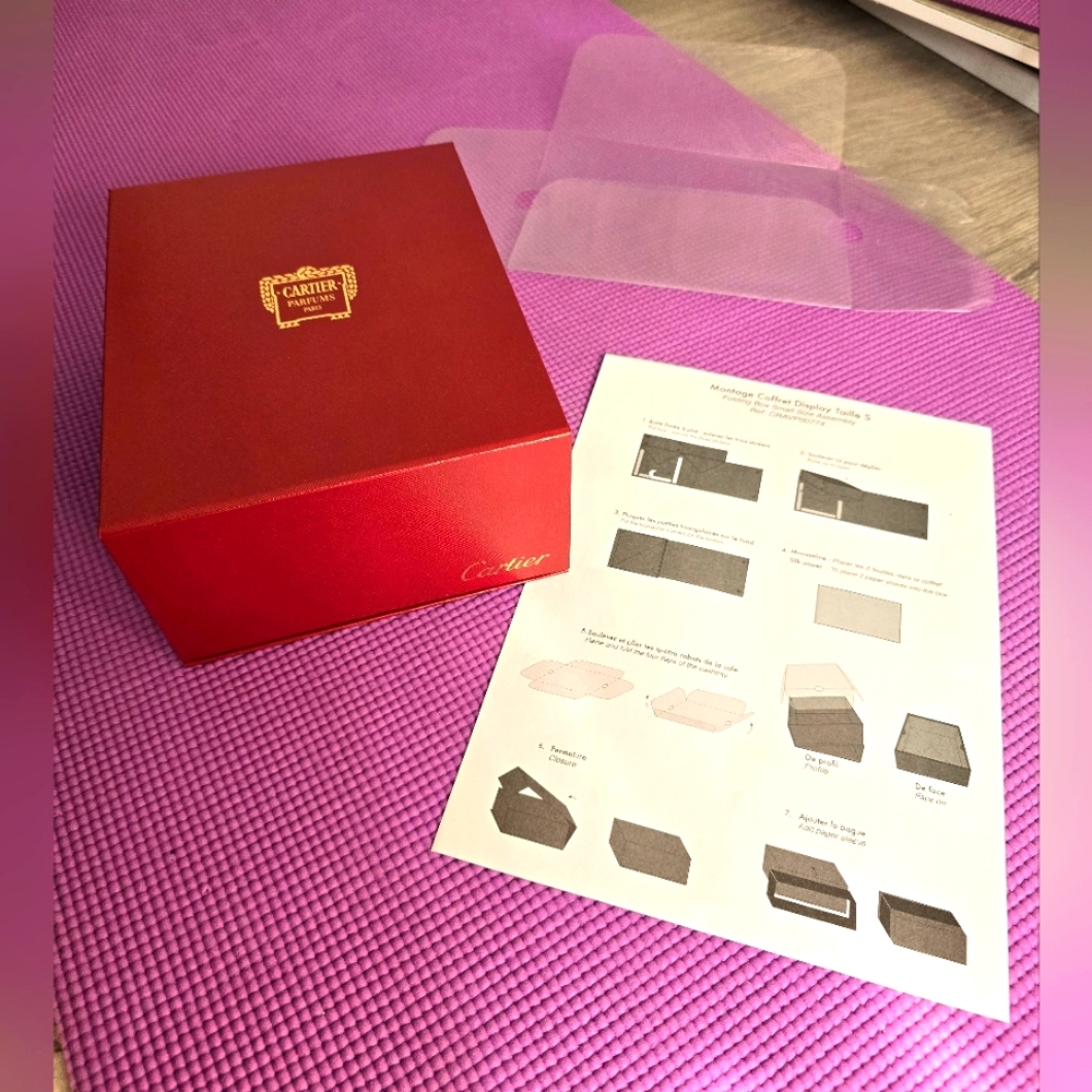 Cartier gift box for parfume